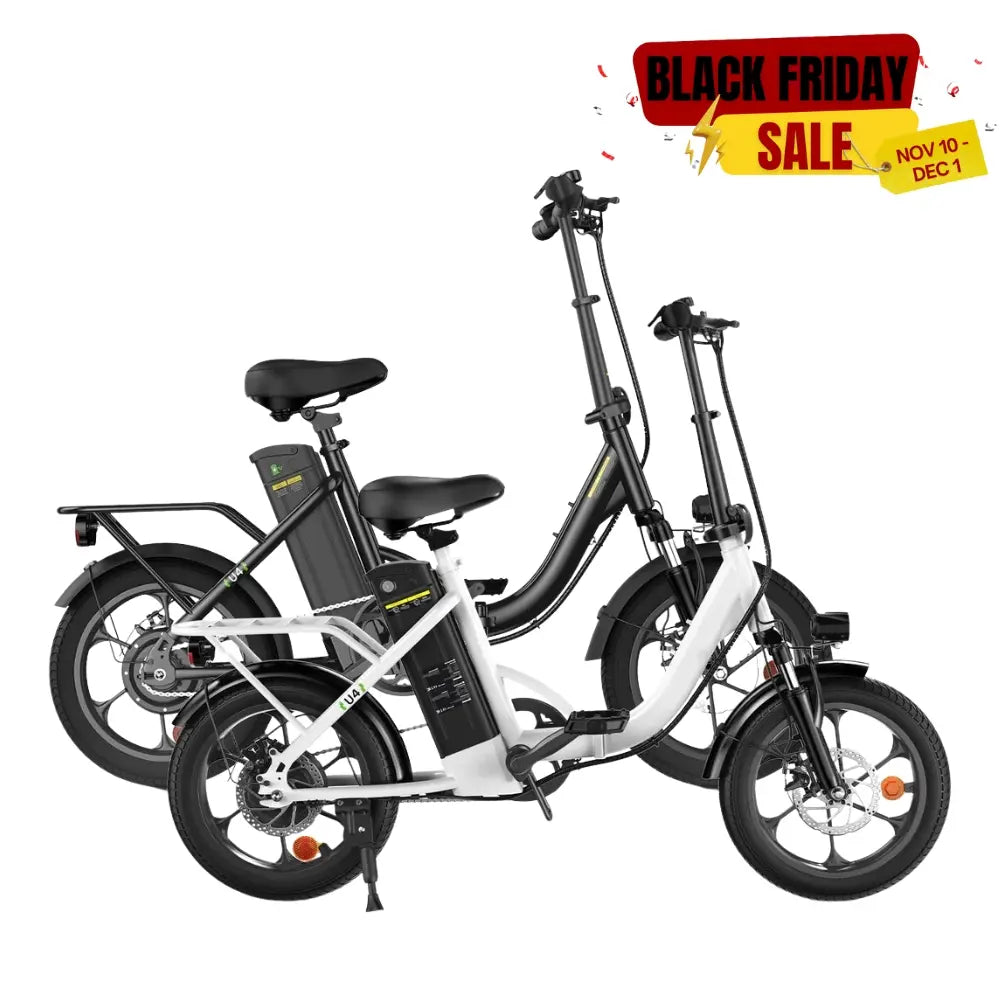 Finbike U4 Commuter Electric Bike 36V 10.4Ah Battery 88km Range - FinBike.com