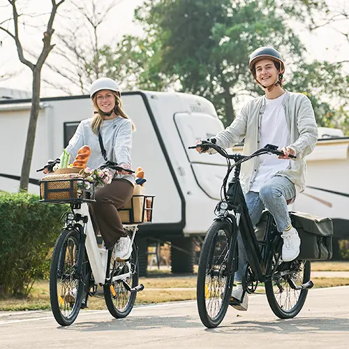 Finbike Ucity Vélo électrique de trekking 36V 10.4Ah 88km d'autonomie