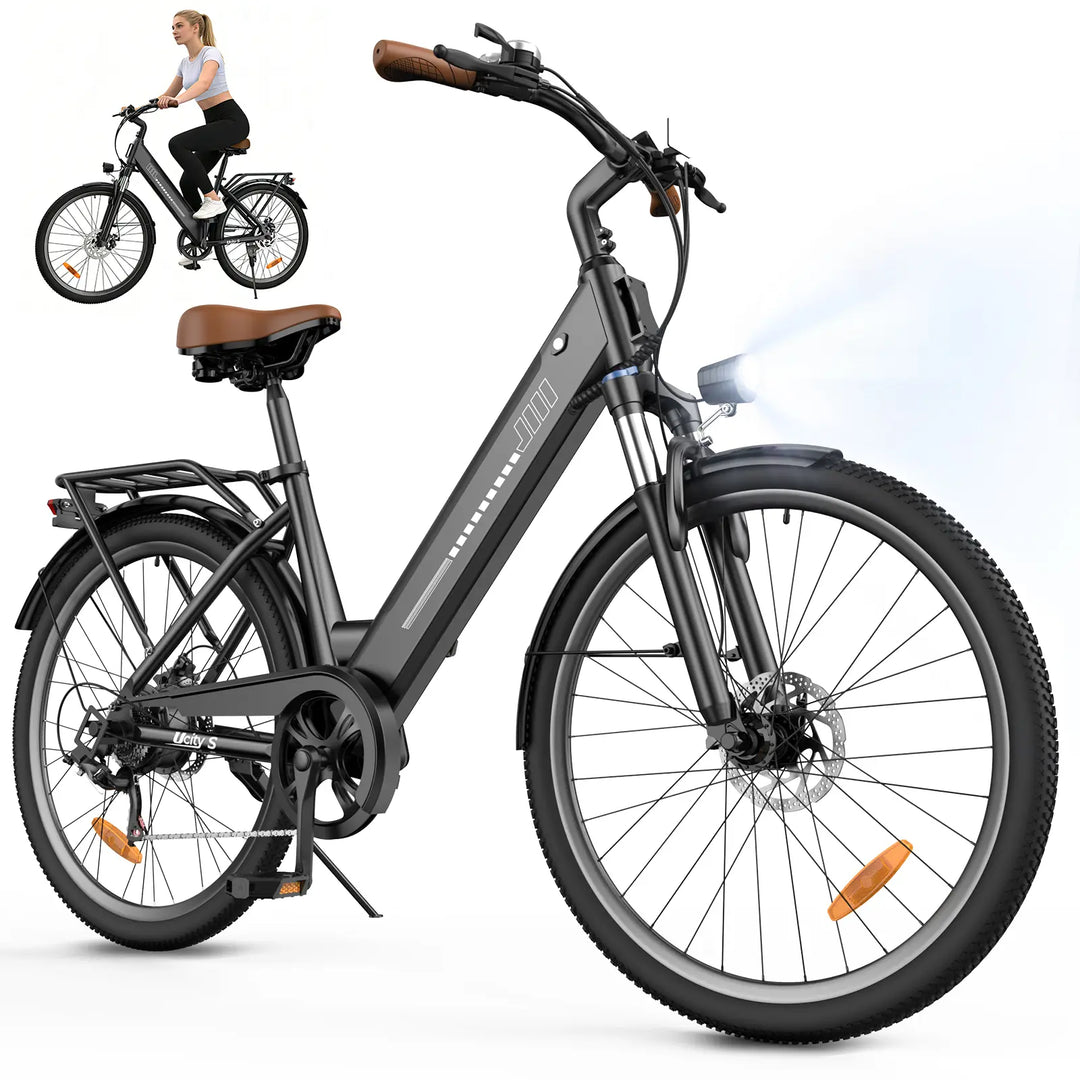 test trekking e bikes Finbike UcityS Trekking Electric Bike
