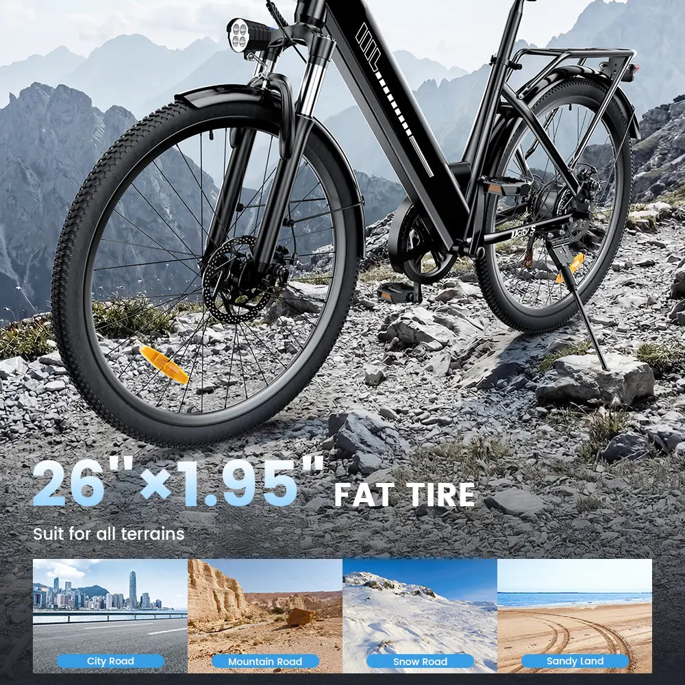e bike city trekking Finbike UcityS Trekking Electric Bike