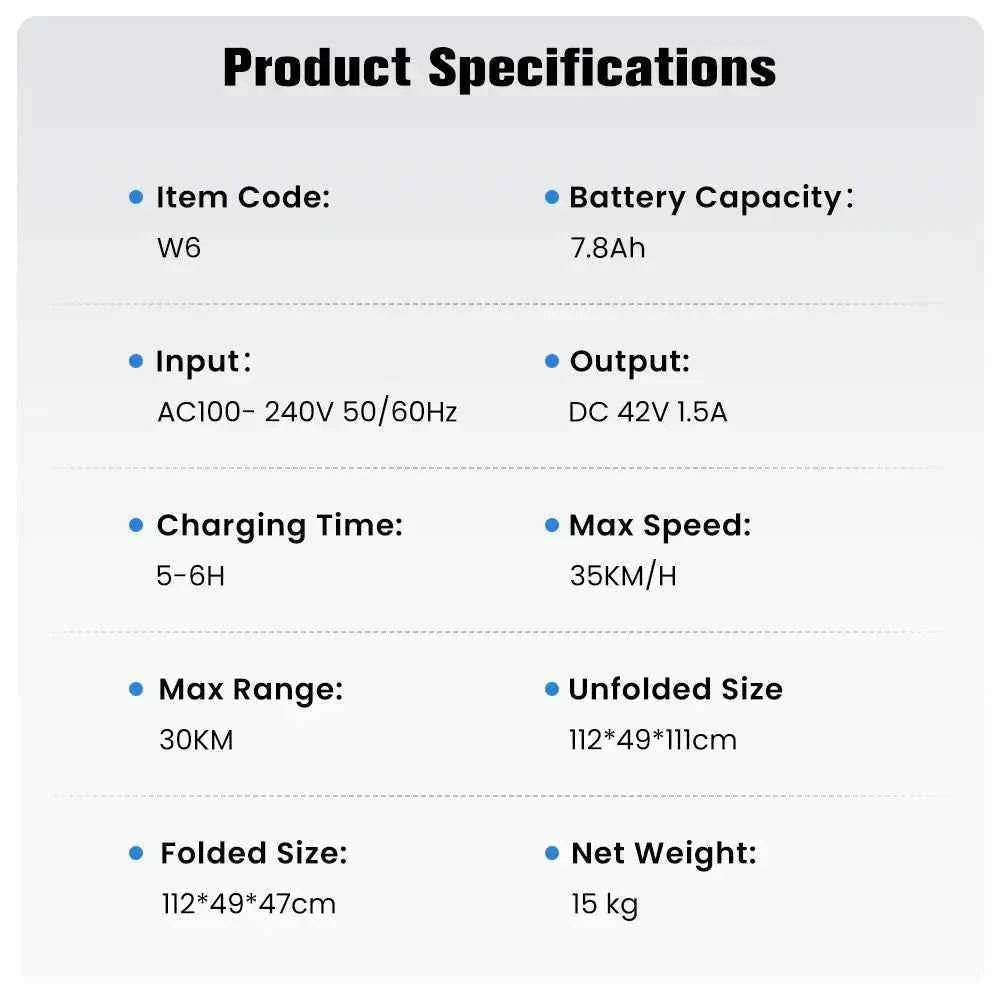 Finbike W6 E-Scooter 2-Pack Combo