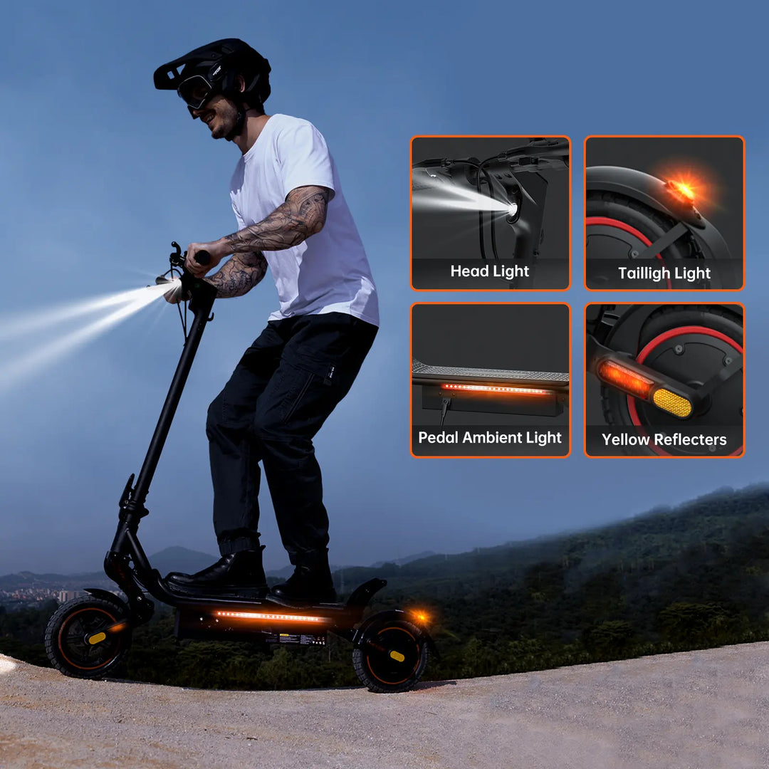 Finbike W8 Off-Road Electric Scooter 48V 14Ah Battery 45km/h Max Speed
