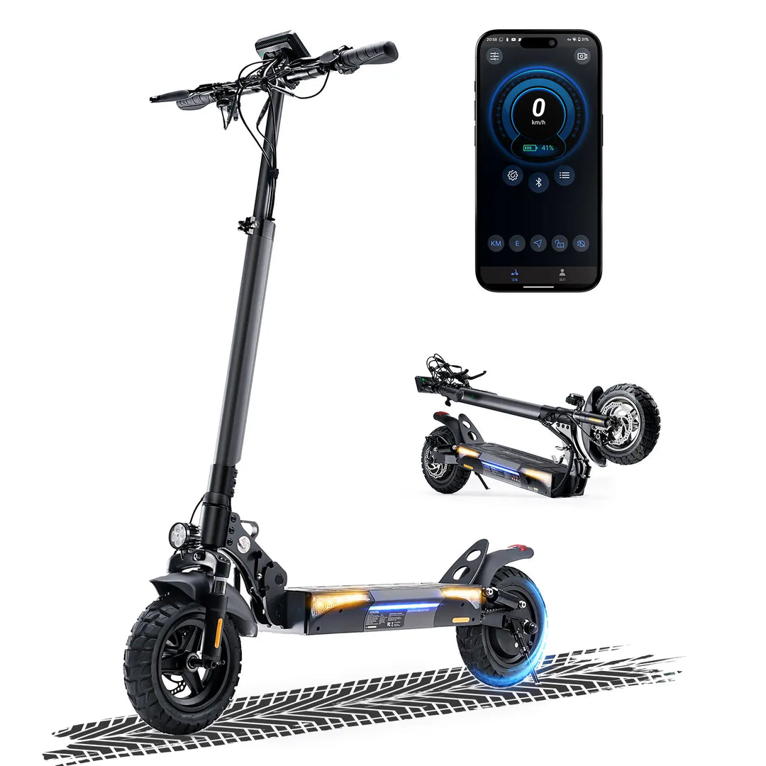 Finbike W9 Electric Scooter 48V 1000W Motor 10" Off-Road Tires