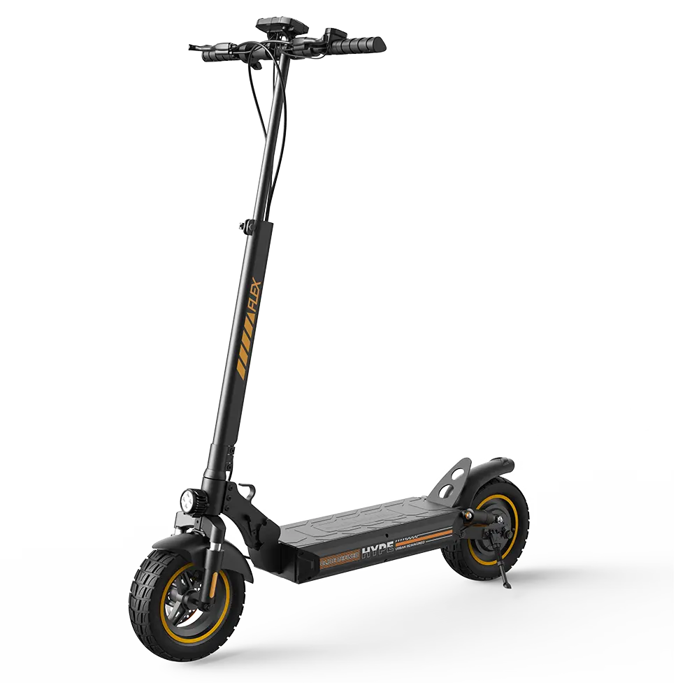 Finbike W9Air elektrisk scooter 40 km rækkevidde 10" terrændæk