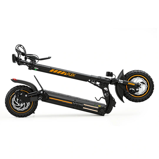 Finbike W9Air elektrisk scooter 40 km rækkevidde 10" terrændæk
