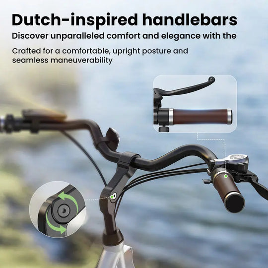 Vélo électrique Finbike U2 à cadre bas 36V 13Ah Batterie Autonomie 75km