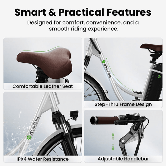 Finbike U2 Step-Thru Electric Bike - FinBike.com