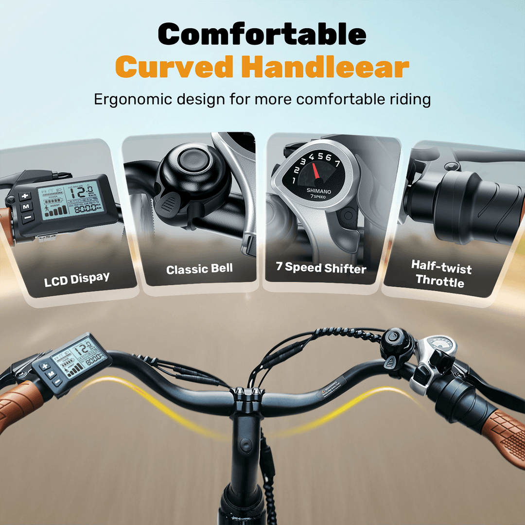 Finbike Ucity Trekking Electric Bike - FinBike.com