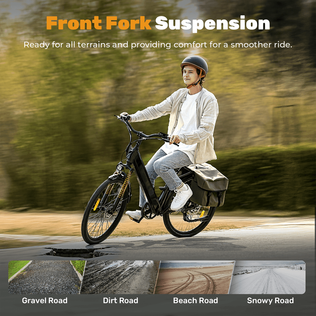Finbike Ucity Trekking Electric Bike - FinBike.com