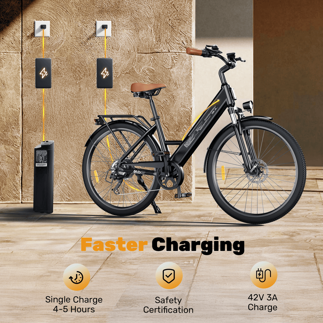 Finbike Ucity Trekking Electric Bike - FinBike.com
