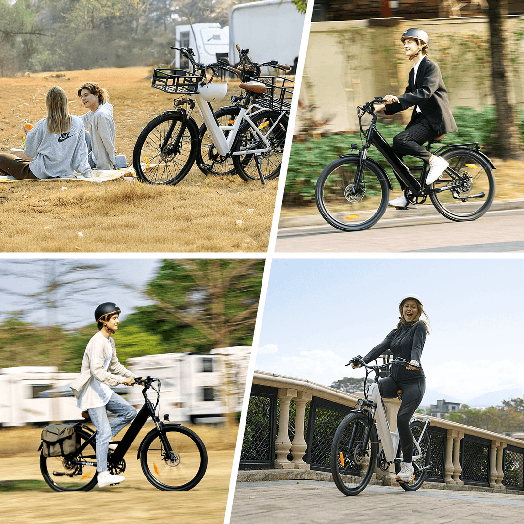 Finbike Ucity Trekking Electric Bike - FinBike.com