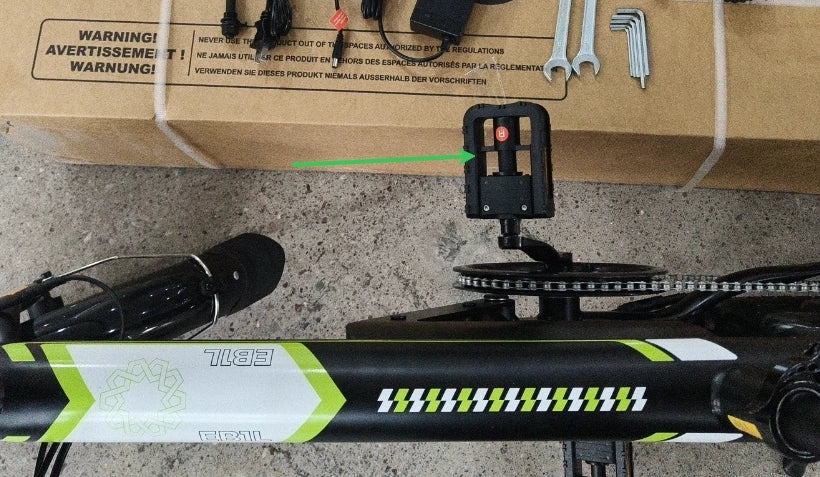 Foldable Pedel for E-Bike