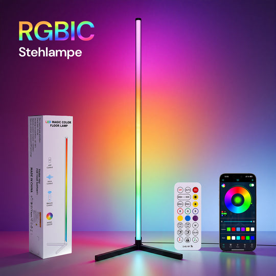 Smart RGB Ambient Light with App & Remote Control Floor Lamp