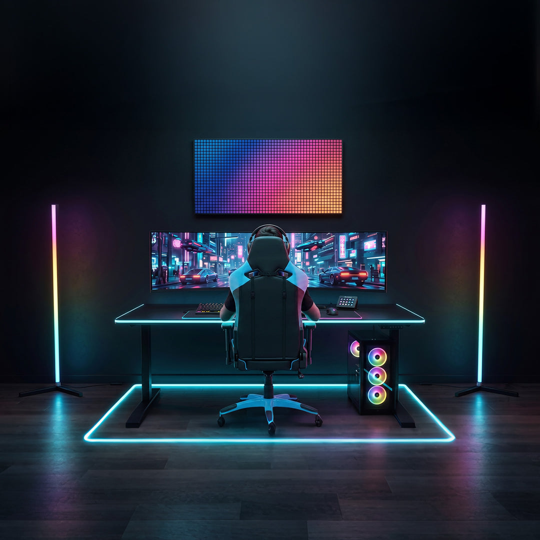 Smart RGB Ambient Light with App & Remote Control Floor Lamp