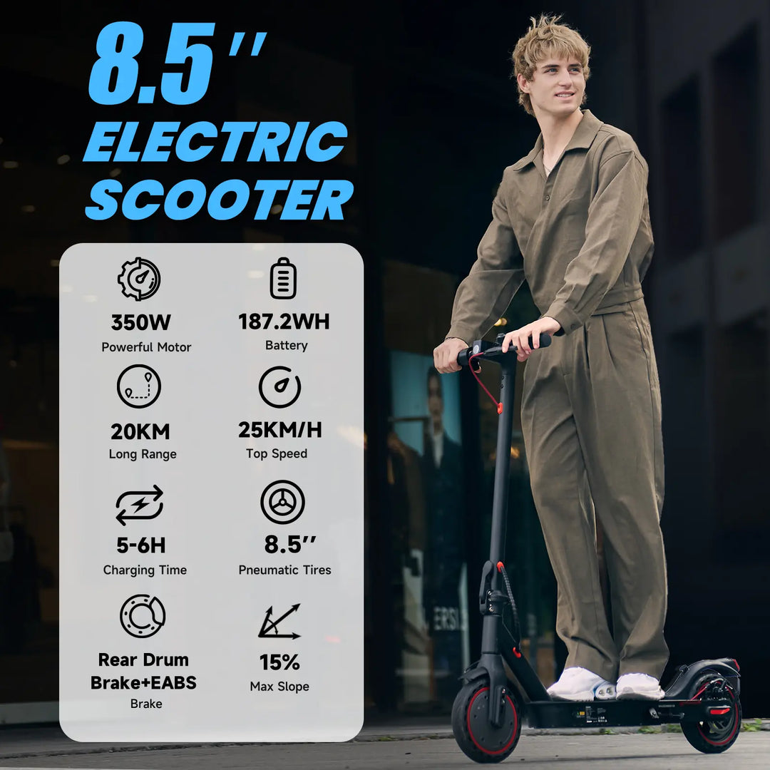 iScooter i8 Commuter Elektrická kolobežka 350W motor