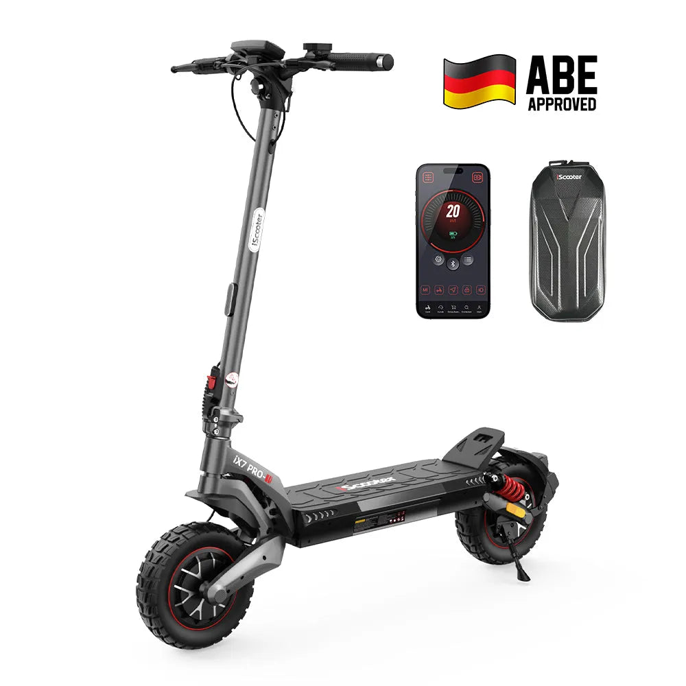 iScooter iX7Pro Electric Scooter Dual 1000W Motor 80km Range