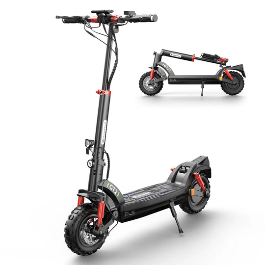 isinwheel GT2 E-Scooter mit ABE, 20 km/h, bis zu 80 km Reichweite, Straßenzugelassen