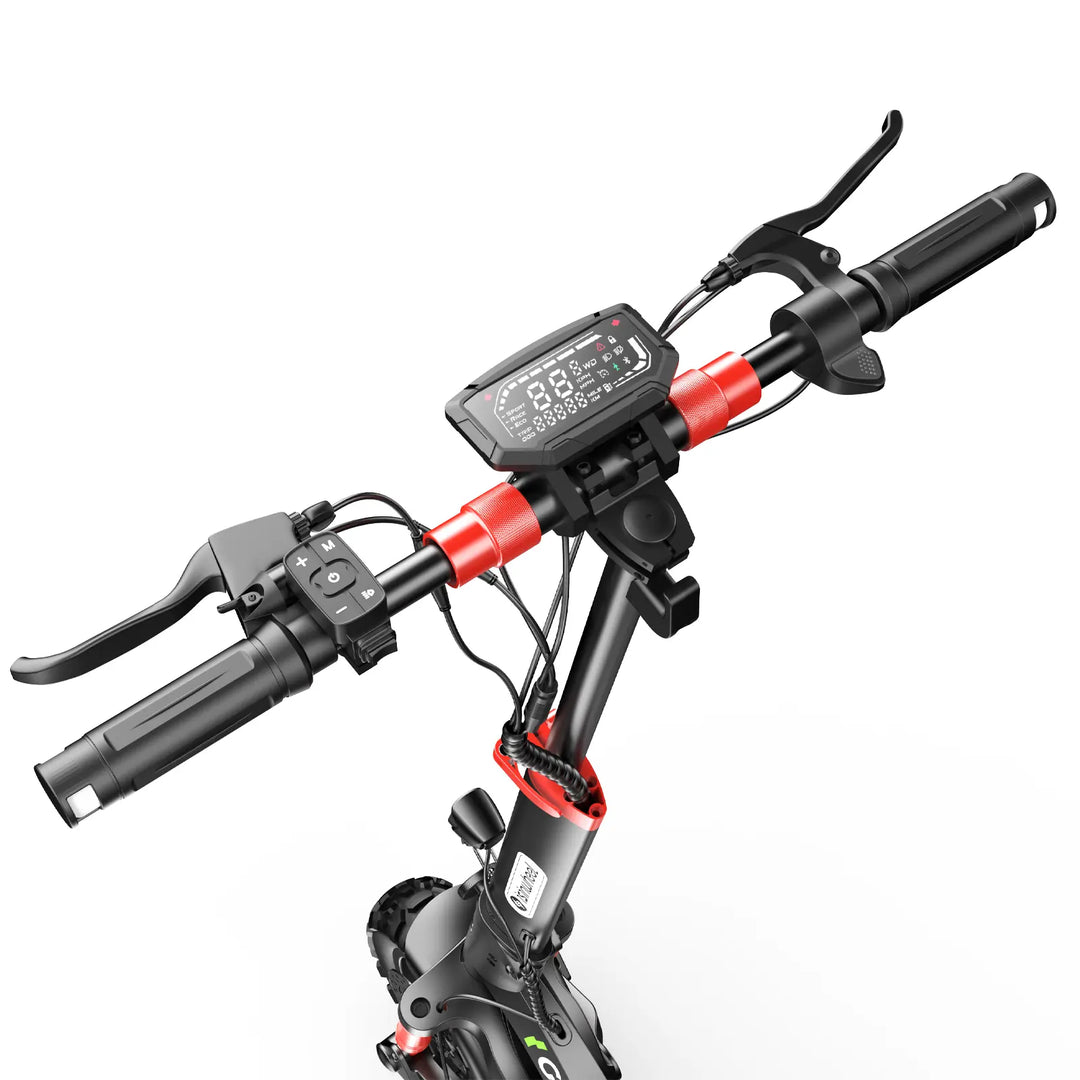 isinwheel GT2 E-Scooter mit ABE, 20 km/h, bis zu 80 km Reichweite, Straßenzugelassen