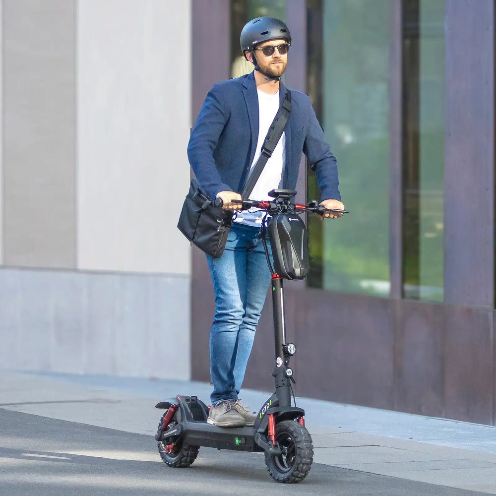 isinwheel GT2 E-Scooter mit ABE, 20 km/h, bis zu 80 km Reichweite, Straßenzugelassen