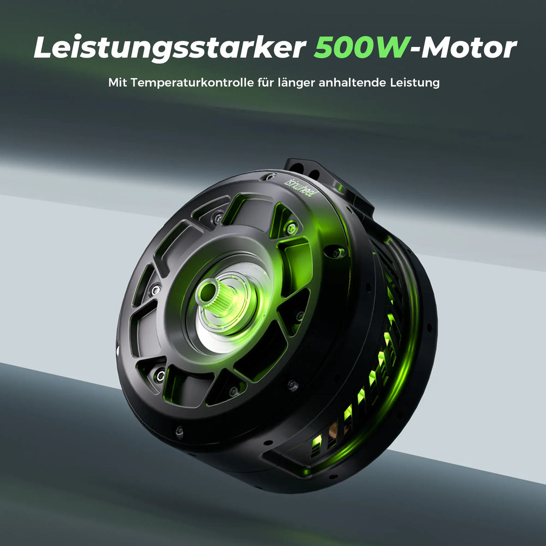 isinwheel GT2 E-Scooter mit ABE, 20 km/h, bis zu 80 km Reichweite, Straßenzugelassen