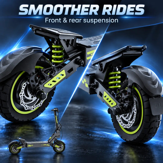 isinwheel D1 Electric Scooter 1200W Motor 40km Range