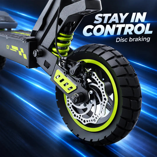 isinwheel D1 Electric Scooter 1200W Motor 40km Range