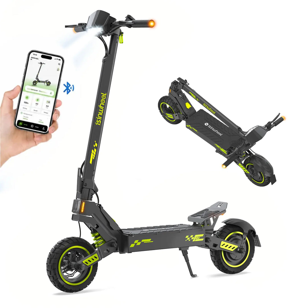 isinwheel D1 Electric Scooter 1200W Motor 40km Range
