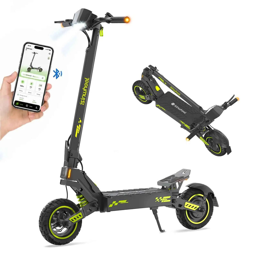 isinwheel D1 Electric Scooter 1200W Motor 40km Range