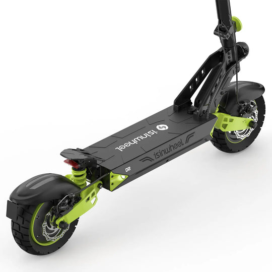 isinwheel D2 Elektroroller mit 1000-W-Motor, 48 V, 15,6 Ah und 55 km Reichweite