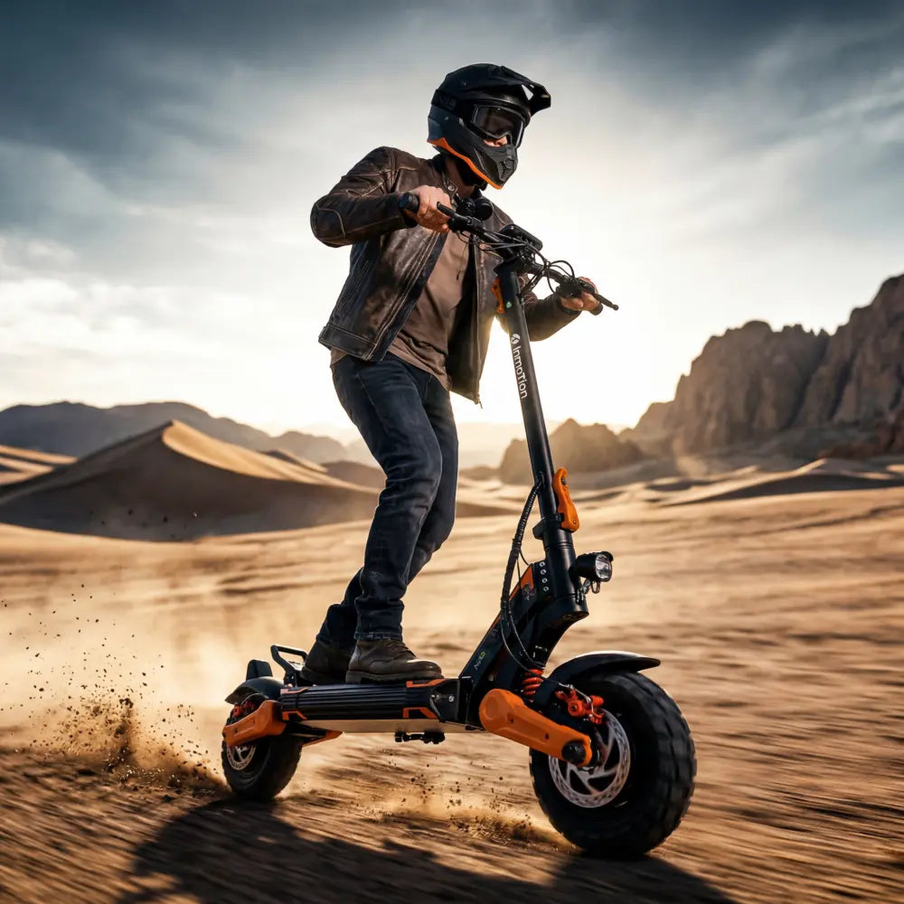 isinwheel GT1 Dual Electric Scooter 1600W Motor 55km Range
