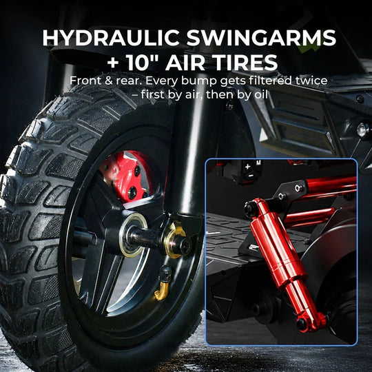 isinwheel GT1 Electric Scooter 800W Motor 48V 10Ah 45km Range - product image 6