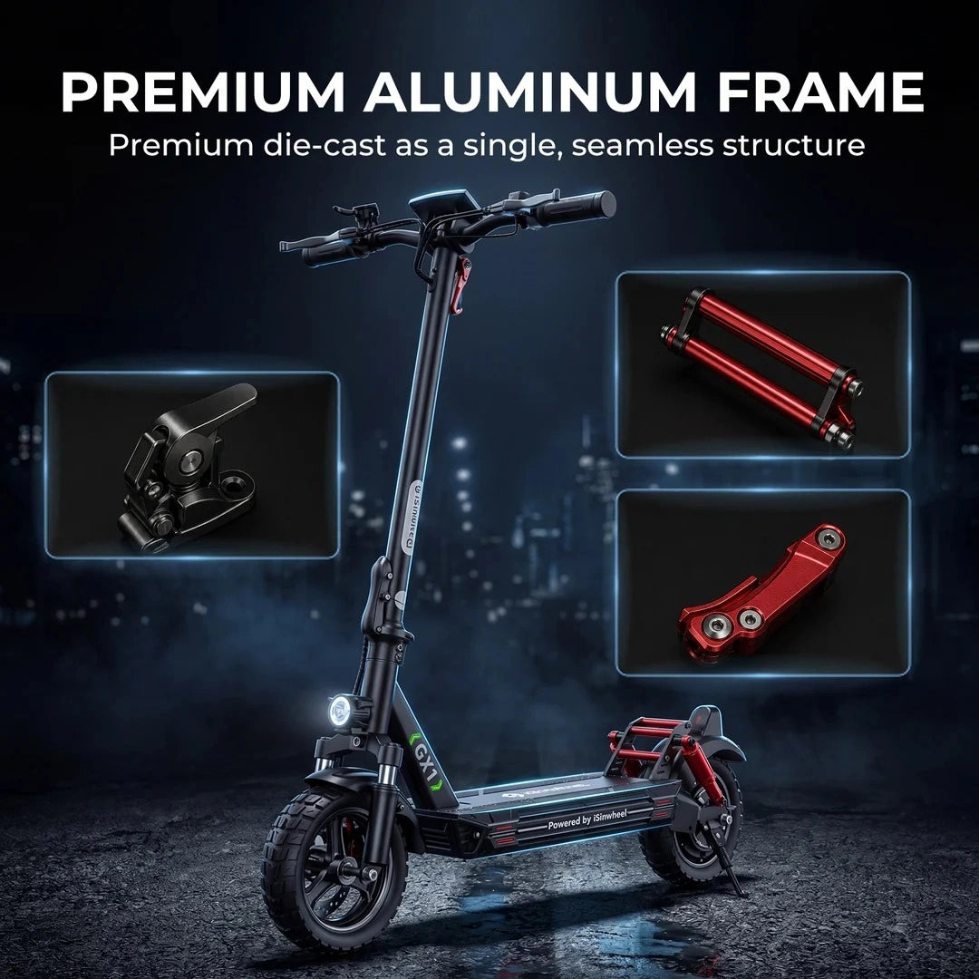 isinwheel GT1 Electric Scooter 800W Motor 48V 10Ah 45km Range - product image 10