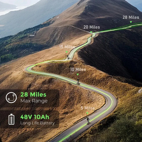 Trottinette électrique isinwheel GT1 Moteur 800W 48V 10Ah Autonomie 45km
