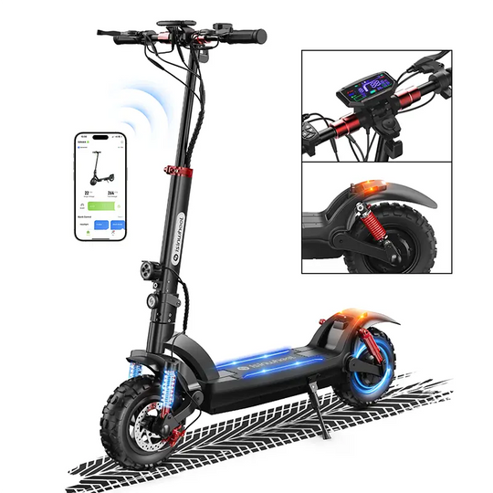 Trottinette électrique isinwheel GT2 pneus tout-terrain 11" autonomie 60 km