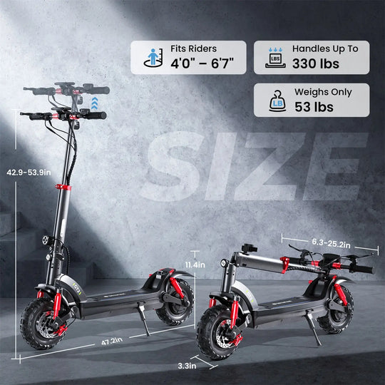 Trottinette électrique isinwheel GT2 pneus tout-terrain 11" autonomie 60 km