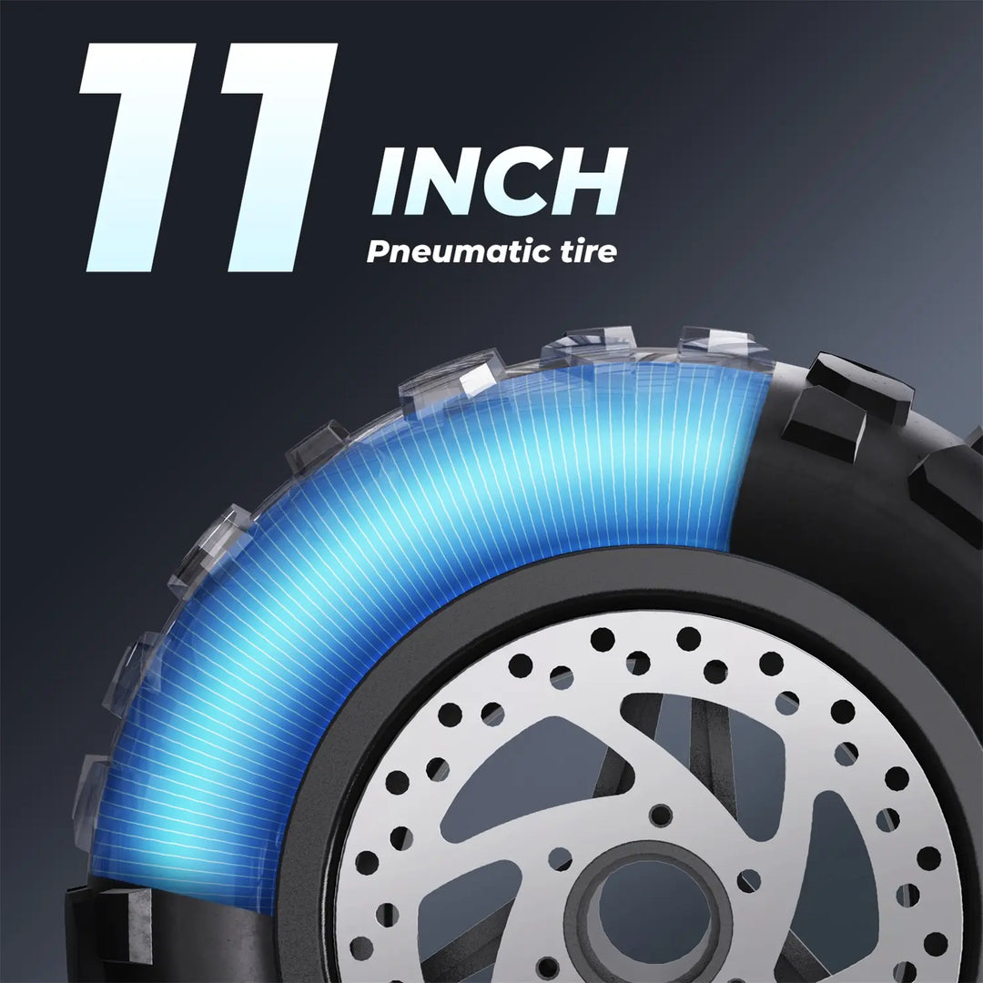 Trottinette électrique isinwheel GT2 pneus tout-terrain 11" autonomie 60 km