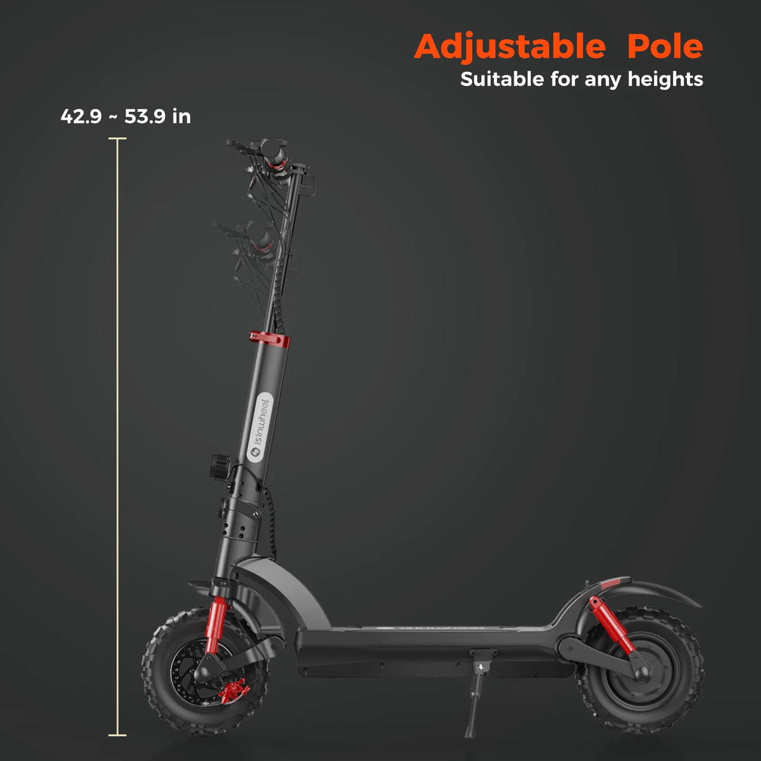isinwheel GT2 Elektrická kolobežka 11" Pneumatiky do terénu Dojazd 60 km