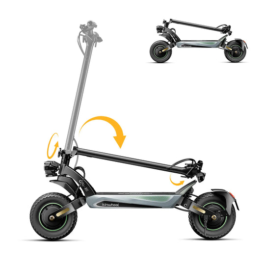 Trottinette électrique isinwheel GT4 Double moteur 1200W Autonomie 80 km