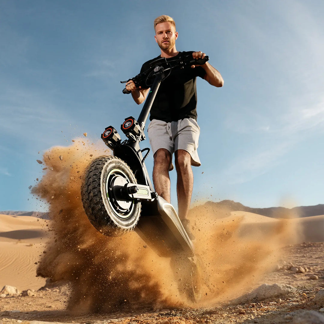 Trottinette électrique isinwheel GT4 Double moteur 1200W Autonomie 80 km