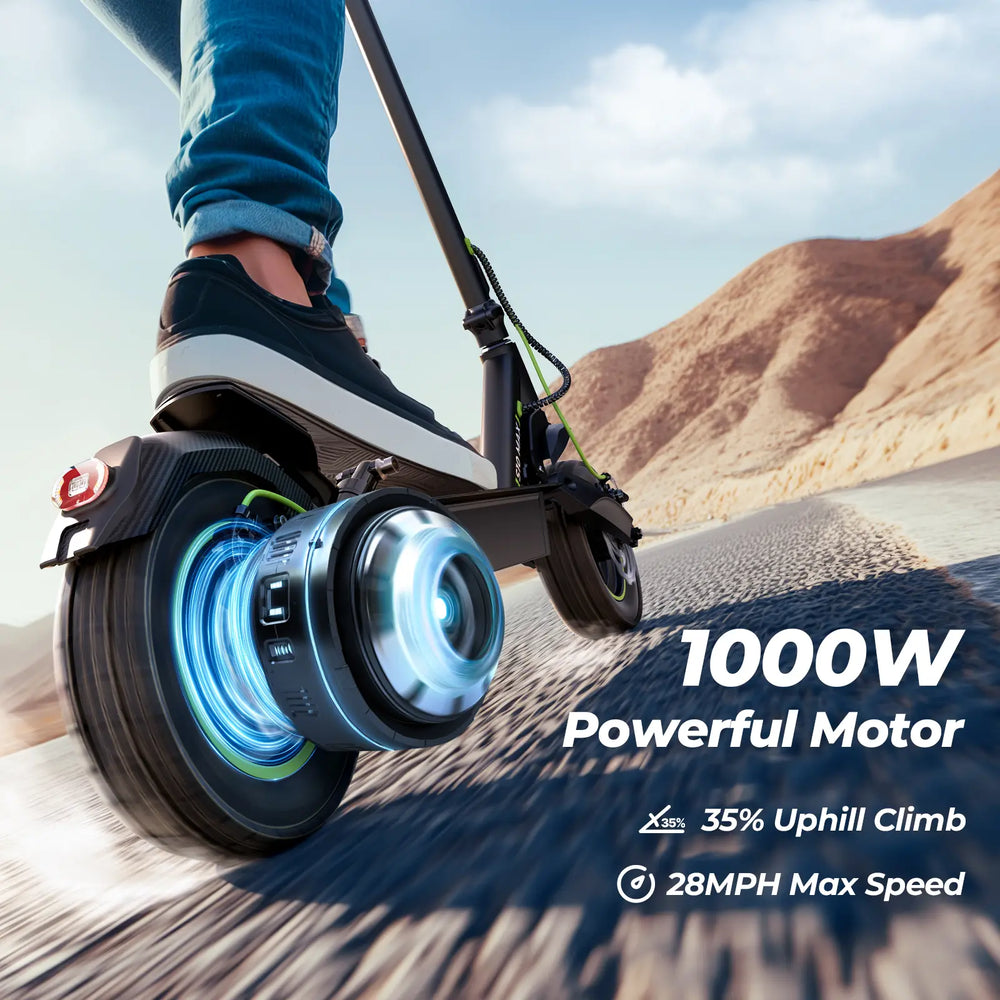 isinwheel S10MAX Electric Scooter 1000W Motor 48V 15Ah Battery