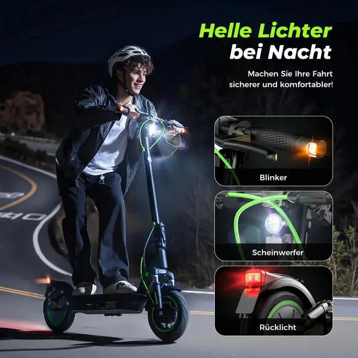 Trottinette électrique isinwheel S10Plus avec certification ABE Batterie 36V 15Ah