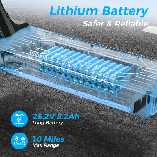 isinwheel S7 Monopattino Elettrico per Bambini Sistema di Doppia Frenata