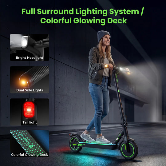 isinwheel S9 Commuter Electric Scooter 350W Motor 20km Range