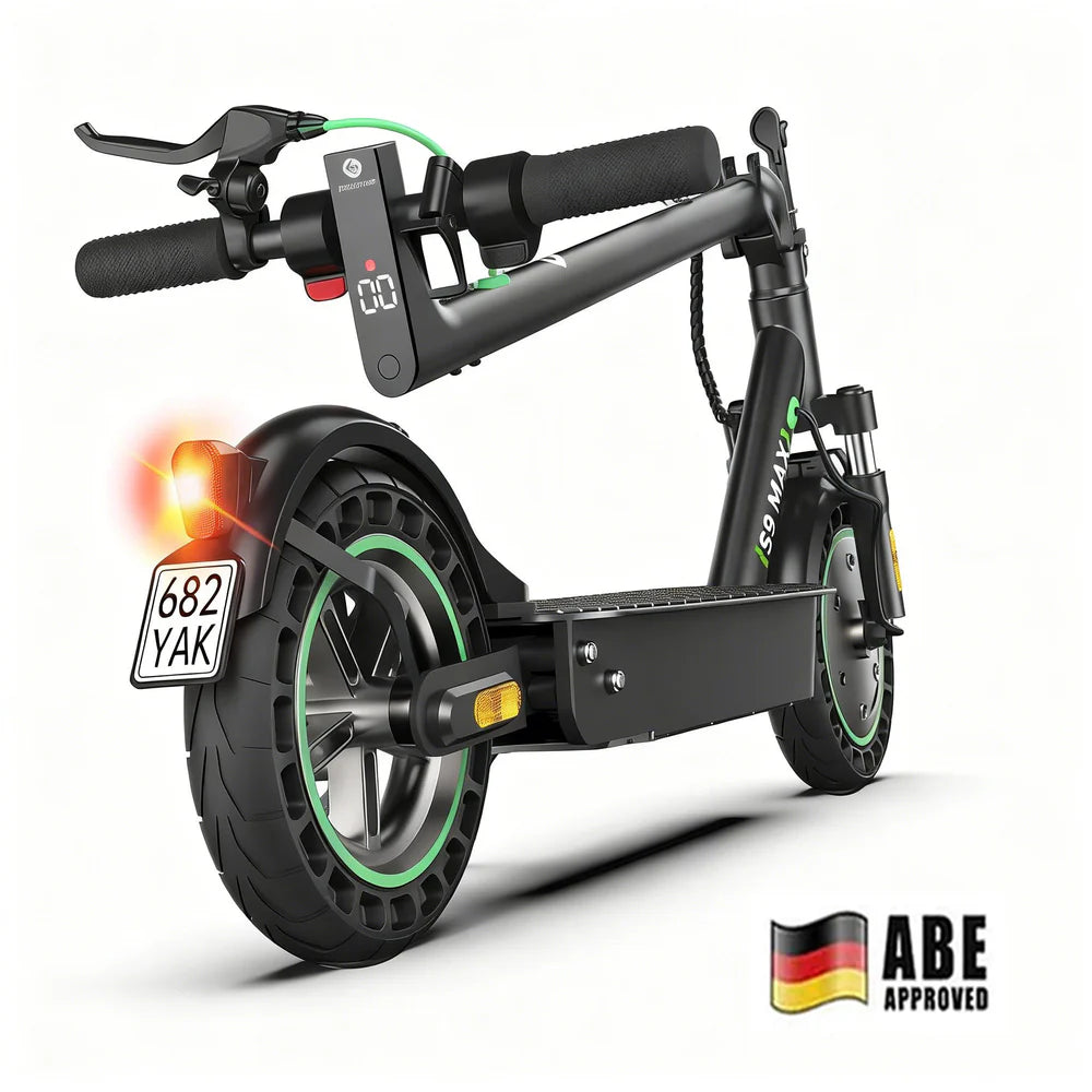 isinwheel S9MAX Electric Scooter 36V 10Ah Battery 500W Motor
