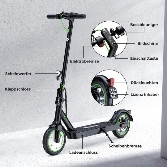 Trottinette électrique isinwheel S9PRO avec ABE