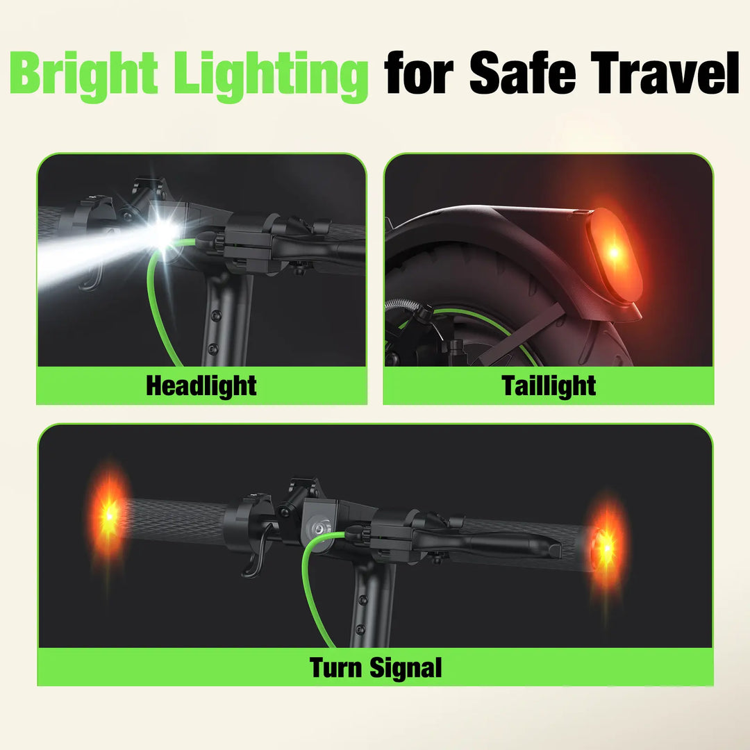 Trottinette électrique de ville isinwheel S9PRO, moteur 350W, autonomie 30 km