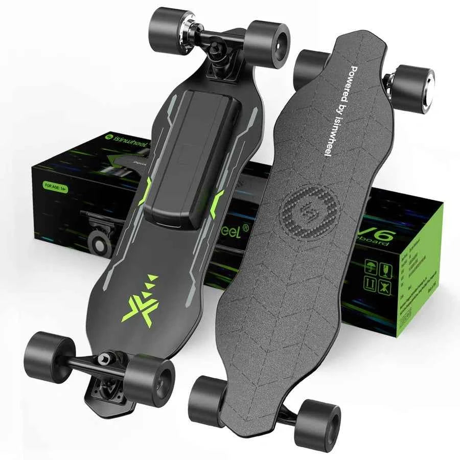 isinwheel V6 Electric Skateboard 300W Motor with Remote Control