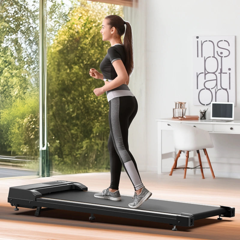 Jagjog JT31 Walking Pad Treadmill – 1–6 km/h, Manual Incline & LED Display