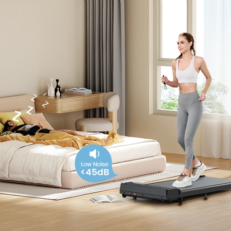Jagjog JT31 Walking Pad Treadmill – 1–6 km/h, Manual Incline & LED Display