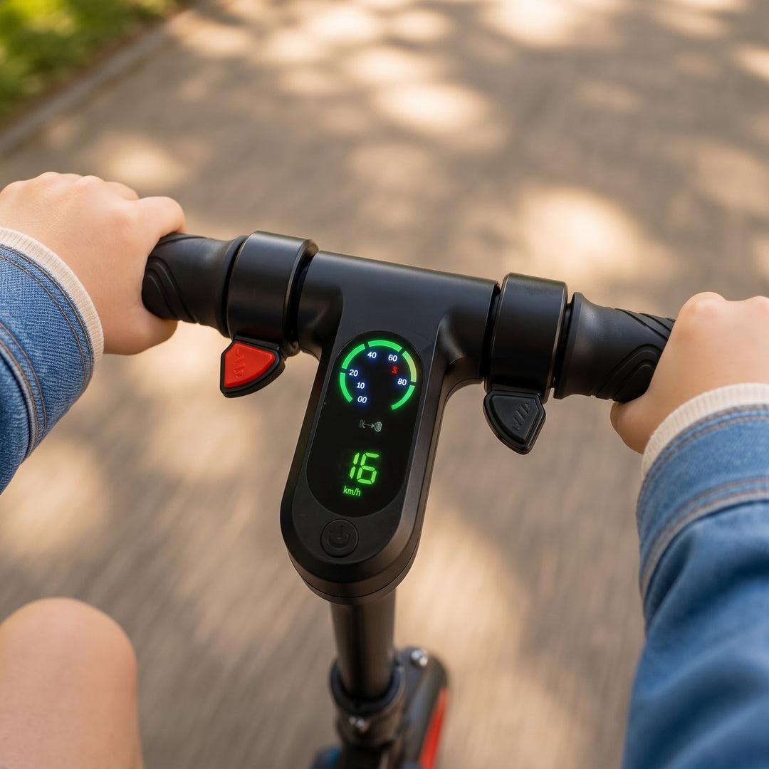 K4Pro Kids Electric Scooter - Max Load 70kg, 9km Range, Telescopic & Foldable